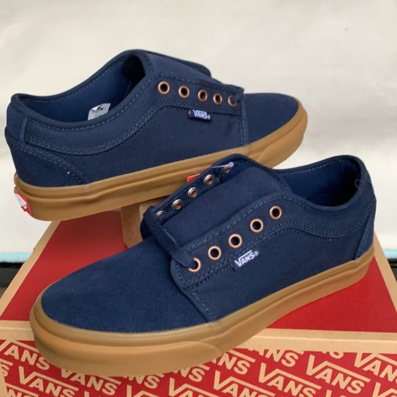 VANS CHUKKA LOW DRESS BLUES/GUM WMNS - Picture 6 of 15